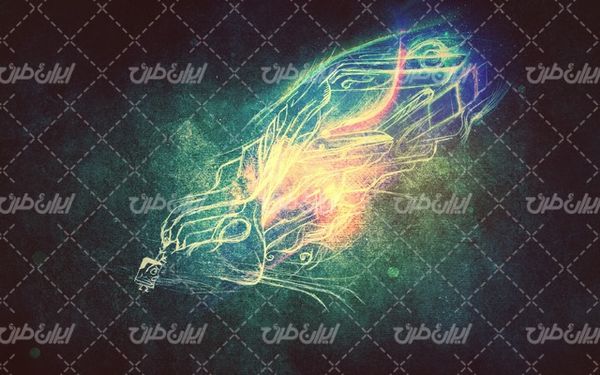 تصویر با کیفیت پس زمینه رنگی همراه با تصویر زمینه و بک گراند