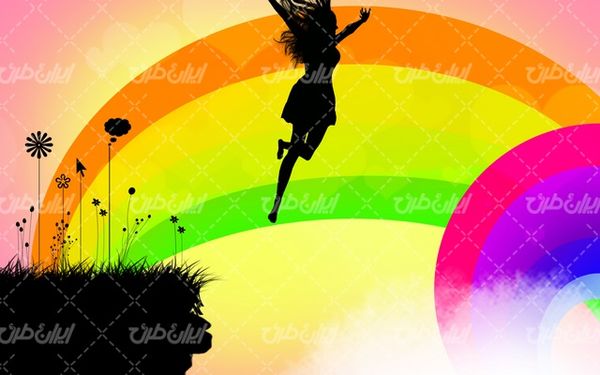 تصویر با کیفیت بک گراند گرافیکی همراه با تصویر زمینه و بک گراند