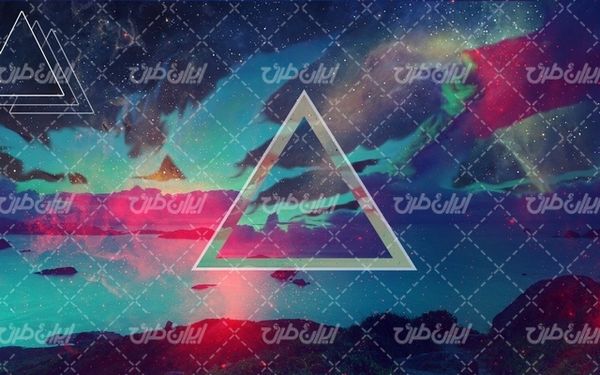 تصویر با کیفیت پس زمینه انتزاعی همراه با تصویر زمینه و بک گراند