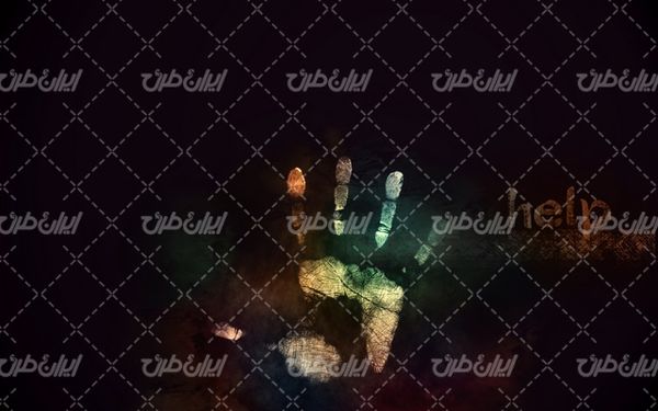 تصویر با کیفیت دست همراه با تصویر زمینه و بک گراند