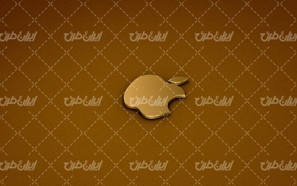 تصویر با کیفیت لوگو اپل همراه با تصویر زمینه و بک گراند