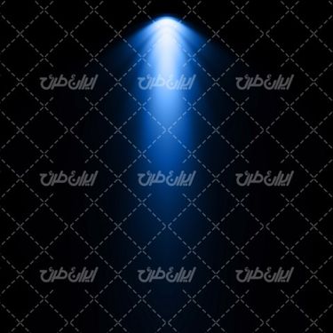 تصویر با کیفیت جلوه نور گرافیکی همراه با افکت نور و تابش نور به رنگ آبی و سفید