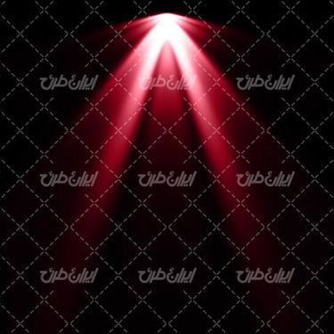 تصویر با کیفیت جلوه نور قرمز همراه با جلوه نور و تابش نور به رنگ قرمز