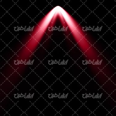 تصویر با کیفیت جلوه نور قرمز همراه با جلوه نور و تابش نور به رنگ قرمز