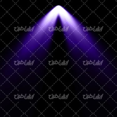 تصویر با کیفیت جلوه نور آبی کاربنی همراه با جلوه نور و تابش نور به رنگ کاربنی