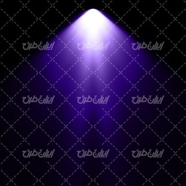 تصویر با کیفیت جلوه نور آبی کاربنی همراه با جلوه نور و تابش نور به رنگ کاربنی