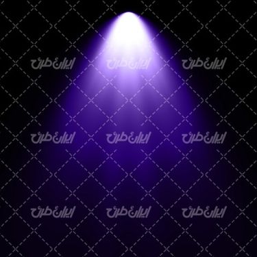 تصویر با کیفیت جلوه نور آبی کاربنی همراه با جلوه نور و تابش نور به رنگ کاربنی