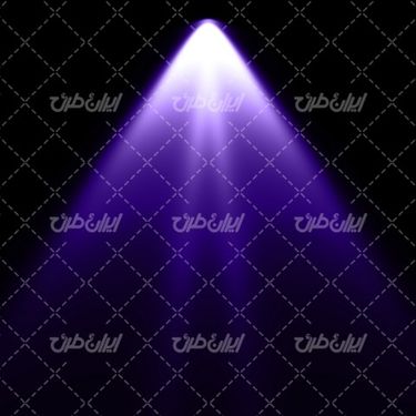 تصویر با کیفیت جلوه نور آبی کاربنی همراه با جلوه نور و تابش نور به رنگ کاربنی