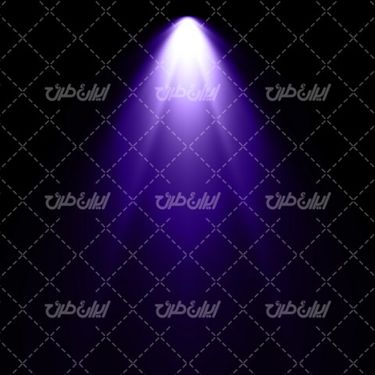 تصویر با کیفیت جلوه نور آبی کاربنی همراه با جلوه نور و تابش نور به رنگ کاربنی
