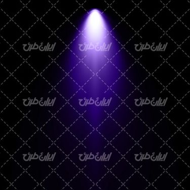 تصویر با کیفیت جلوه نور آبی کاربنی همراه با جلوه نور و تابش نور به رنگ کاربنی
