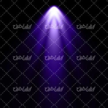 تصویر با کیفیت جلوه نور آبی کاربنی همراه با جلوه نور و تابش نور به رنگ کاربنی