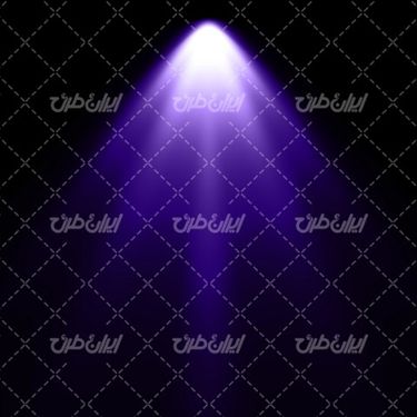 تصویر با کیفیت جلوه نور آبی کاربنی همراه با جلوه نور و تابش نور به رنگ کاربنی