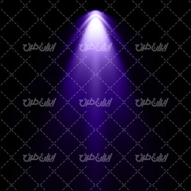 تصویر با کیفیت جلوه نور آبی کاربنی همراه با جلوه نور و تابش نور به رنگ کاربنی