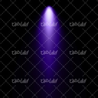 تصویر با کیفیت افکت نور آبی کاربنی همراه با جلوه نور و تابش نور به رنگ کاربنی