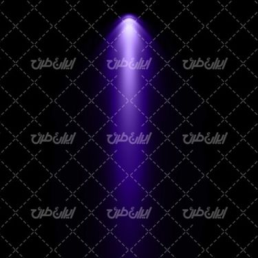 تصویر با کیفیت افکت نور آبی کاربنی همراه با جلوه نور و تابش نور به رنگ کاربنی