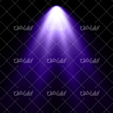 تصویر با کیفیت افکت نور آبی کاربنی همراه با جلوه نور و تابش نور به رنگ کاربنی