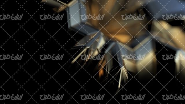 تصویر با کیفیت بک گراند مشکی طلایی همراه با بک گراند گرافیکی و تصویر زمینه