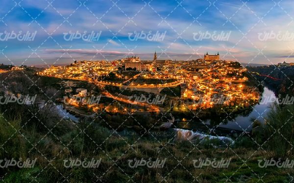 تصویر با کیفیت معماری شهری همراه با عکس شهر و ساختمان