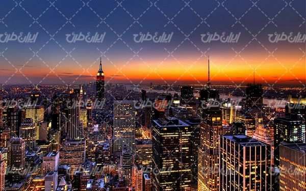تصویر با کیفیت معماری شهری همراه با عکس شهر و ساختمان