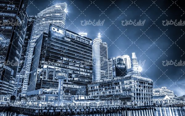 تصویر با کیفیت معماری شهری همراه با عکس شهر و ساختمان