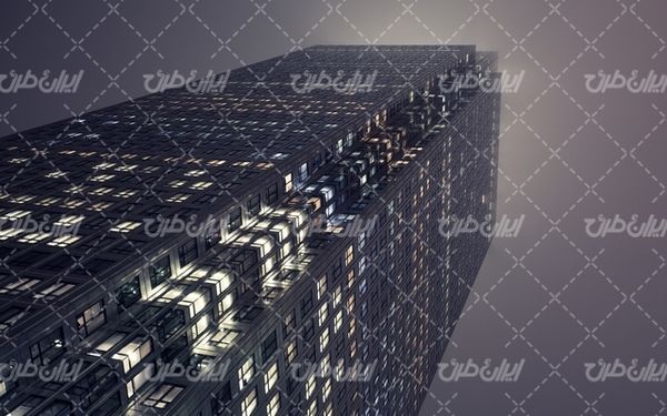 تصویر با کیفیت معماری شهری همراه با عکس شهر و ساختمان