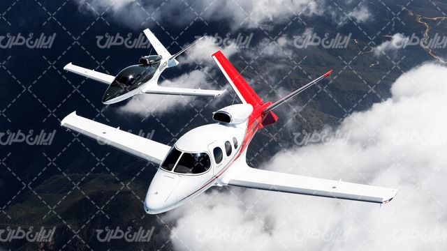 تصویر با کیفیت هواپیما همراه با پرواز و حمل و نقل هوایی