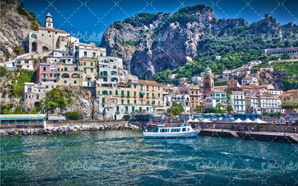 تصویر با کیفیت معماری همراه با عکس شهر و ساختمان