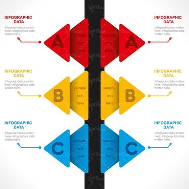 وکتور اینفوگرافی گرافیکی ،لیبل  گرافیکی برچسب