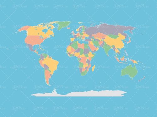 وکتور نقشه کره زمین نقشه جغرافیای دنیا ، نقشه چهان
