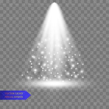 وکتور نور جلوه نور ستاره تابش نور چراغ 1