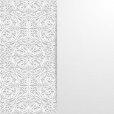 وکتور بک گراند سفید گل و بوته وکتور گل بوته 1