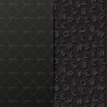 وکتور بک گراند مشکی حروف الفبای انگلیسی