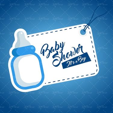 وکتور بک گراند شیشه شیر نوزاد تصویر زمینه