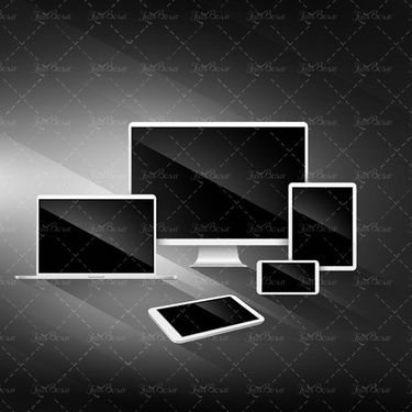 وکتور موبایل اسمارت گوشی هوشمند صفحه نمایش