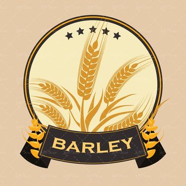 وکتور لیبل جو برچسب جو آرد جو تولید جو
