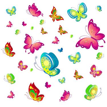 طراحی پروانه وکتور نقاشی پروانه ،پروانه گرافیکی