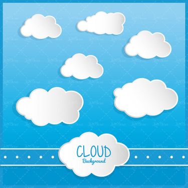 وکتور بک گراند ابر تصویر زمینه آسمان آبی پس زمینه بکگراند 7