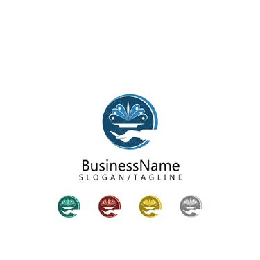 وکتور  پیش دستی بشقاب ظروف آشپزخانه لوگو ظروف آشپزخانه