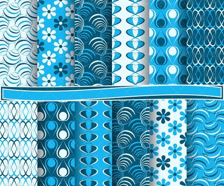 وکتور  بک گراند گل لیبل برچسب کاغذ دیواری1