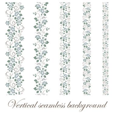 وکتور کادر گل گل و بوته حاشیه گل  المان طراحی14