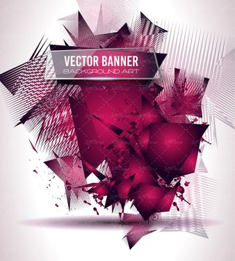 وکتور  بک گراند رنگی بک گراند سه بعدی گرافیکی4