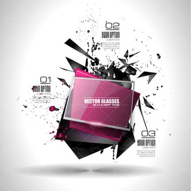 وکتور  لیبل برچسب بک گراند گرافیکی1