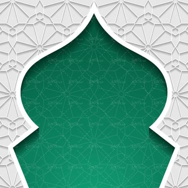 وکتور تذهیب محراب گنبد طرح اسلیمی طرح اسلامی 001