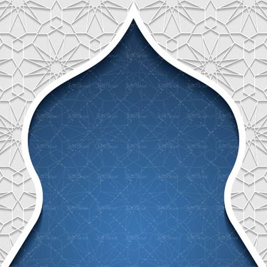 وکتور تذهیب محراب گنبد طرح اسلیمی طرح اسلامی 002