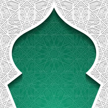 وکتور تذهیب محراب گنبد طرح اسلیمی طرح اسلامی 004