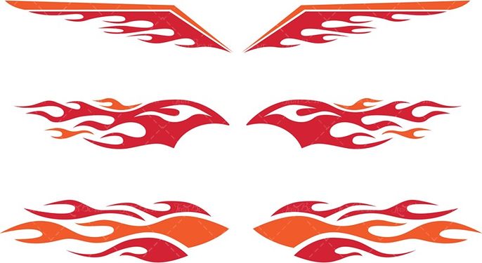 وکتور لیبل آتش  برچسب قرمز لیبل رنگی لیبل گرافیکی