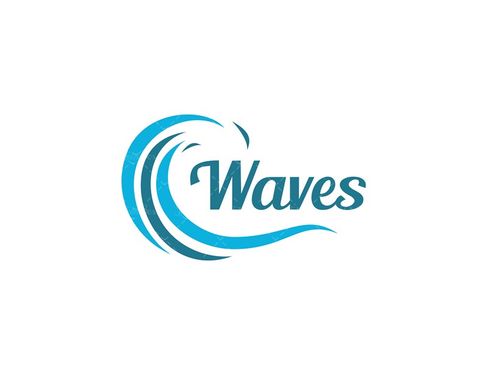 وکتور  آب موج دریا دریای متلاطم 1