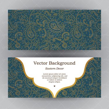 وکتور بک گراند مذهبی  بک گراند گل بته جقه گل و بوته5