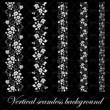 وکتور  کادر گل حاشیه گل گل و بوته 42