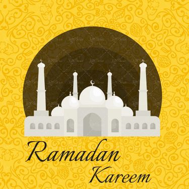 وکتور گنبد گلدسته مسجد مکان مذهبی مناره تذهیب2